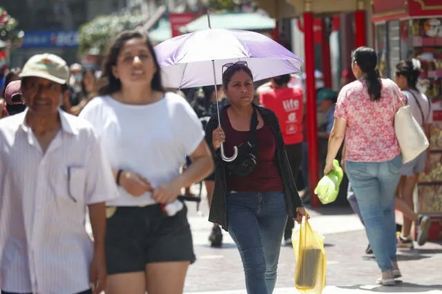  Senamhi pronostica que temperaturas podrían superar los 31°C durante verano