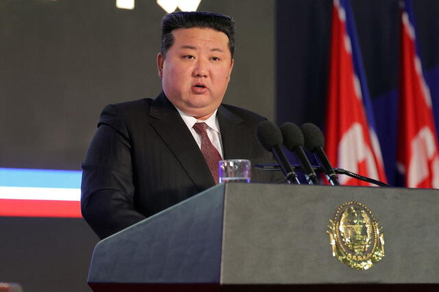 Desde el 2016 el líder supremo de Corea del Norte, Kim Jong-un, decidió prohibir la Navidad en su país. Foto: AFP.   