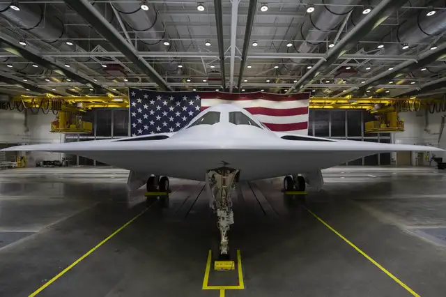 El B-21 Raider es el bombardero estratégico más avanzado de la Fuerza Aérea de los Estados Unidos. Foto: Fuerza Aérea de EE.UU.   