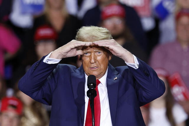  Trump se encuentra en una situación estresante a pocos días de asumir la presidencia de Estados Unidos. Foto: AFP<br>    