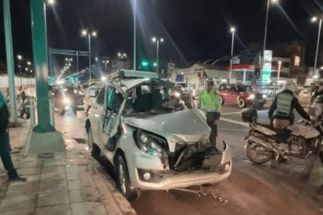 Accidente en Cusco. Foto: Andina.   