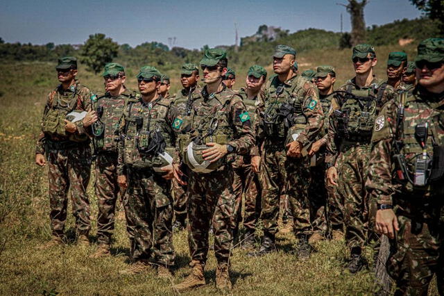 Desde 1999, el Ejército forma parte del Ministerio de Defensa, junto con la Marina y la Fuerza Aérea, dentro de la estructura del Gobierno de Brasil. Foto: Ejército Brasileño (EB).   