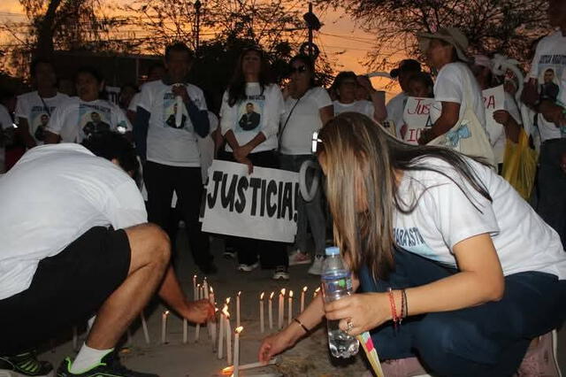 Familiares y allegados al periodista piden declarar en estado de emergencia a Ica. Foto: LR   