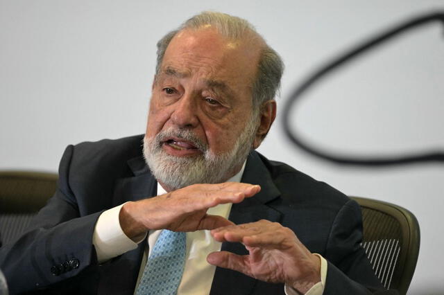 Carlos Slim, el empresario más acaudalado de México, ha manifestado recientemente críticas. Foto: AFP. Carlos Slim, el empresario más acaudalado de México, ha manifestado recientemente críticas. Foto: AFP.