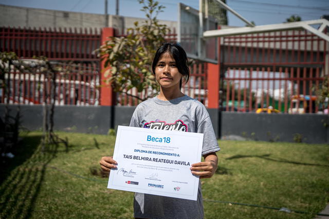 La joven resaltó que muchas personas de la comunidad nativa buscan salir adelante e hizo un pedido al gobierno de Dina Boluarte. Foto: Silvana Quiñonez. La joven resaltó que muchas personas de la comunidad nativa buscan salir adelante e hizo un pedido al gobierno de Dina Boluarte. Foto: Silvana Quiñonez.