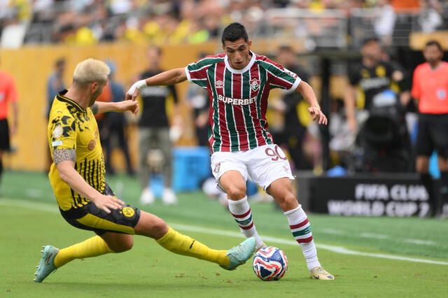 Kevin Serna llegó a Fluminense tras su paso por Alianza Lima. Foto: AFP Kevin Serna llegó a Fluminense tras su paso por Alianza Lima. Foto: AFP