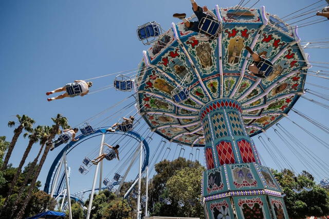  Los visitantes aún pueden disfrutar de las atracciones de Great America antes de que se despida de la comunidad. Foto: <br>Discover Santa Clara    