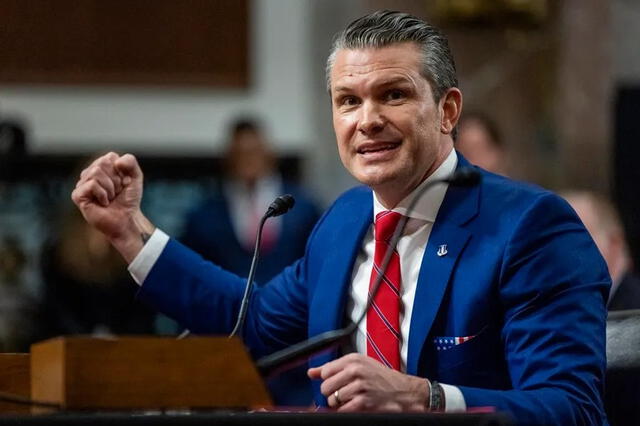 El Secretario de Defensa, Pete Hegseth, ordenó el viernes el uso de armas de fuego por parte de la Guardia Nacional en Washington D. C. Foto: EFE El Secretario de Defensa, Pete Hegseth, ordenó el viernes el uso de armas de fuego por parte de la Guardia Nacional en Washington D. C. Foto: EFE