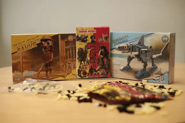 Armables Brainrots que no cuentan con autorización de Digesa. Foto: Sebastián Blanco Armables Brainrots que no cuentan con autorización de Digesa. Foto: Sebastián Blanco