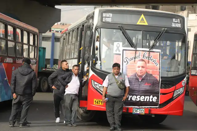  Lima y Callao vivió cinco paros de transportistas durante el 2025. Foto: Carlos Félix/La República.   