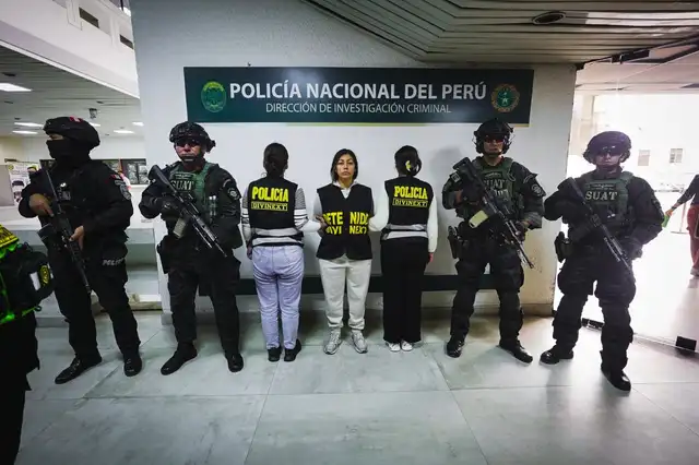  Keysi Alessandra Salvatierra Vigo fue capturada en Bolivia. Foto: PNP.   