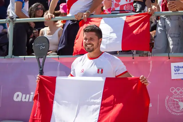 Kevin Martínez superó por 2-0 al argentino Guillermo Osorio. Foto: IPD