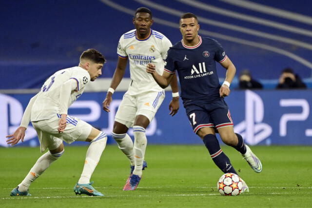 Real Madrid eliminó al PSG de la Champions League. Foto: AFP