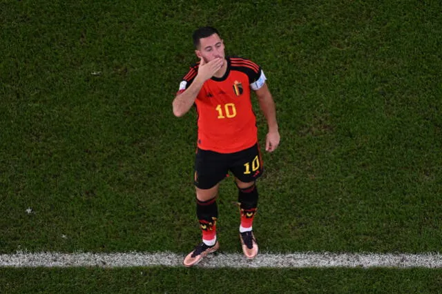 Hazard no logró anotar en ningún partido de la Copa del Mundo. Foto: AFP