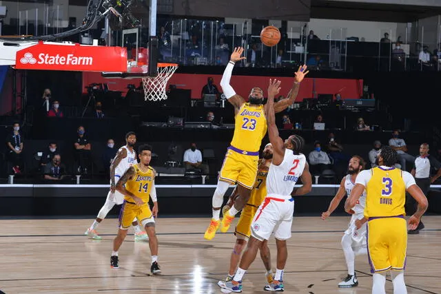 Lakers vs. Clippers por la NBA. (Créditos: AFP)