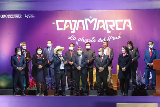 Pedro Castillo participó de evento Marca Cajamarca. Foto: Pedro Castillo