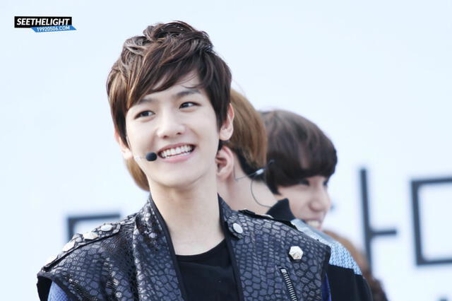 Baekhyun durante su primer año de debut con EXO en el 2012. Foto: fansite