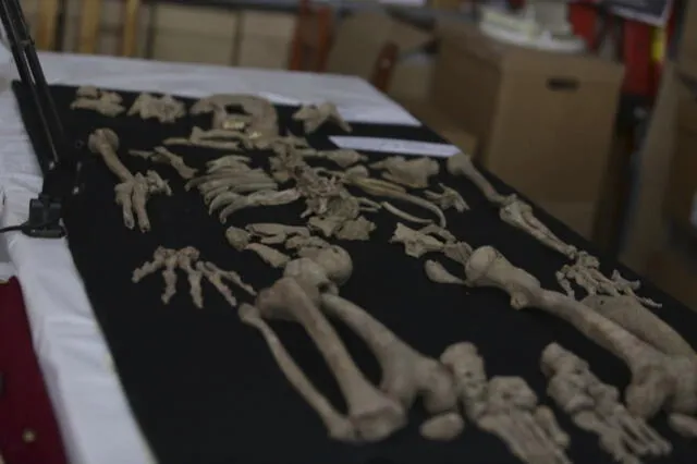 Descubren entierros humanos en Chavín