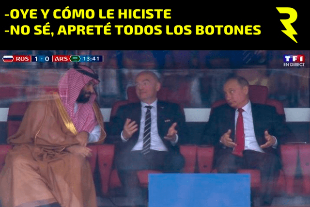 Divertidos memes tras la goleada de Rusia vs Arabia Saudita [IMÁGENES]