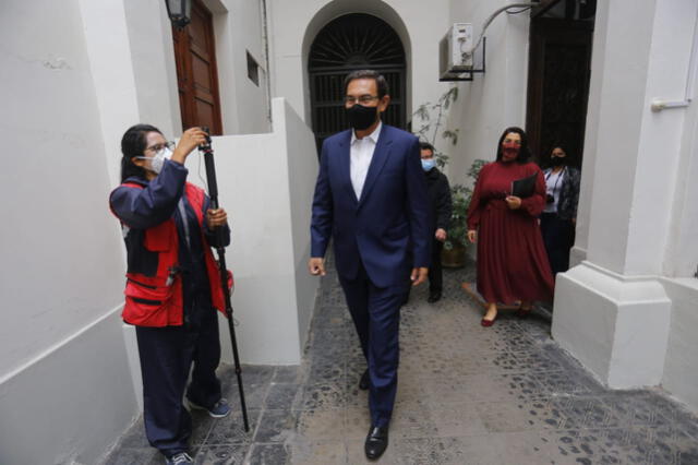 Martín Vizcarra reiteró su rechazo a las acusaciones en su contra. Foto: Flavio Matos/La República