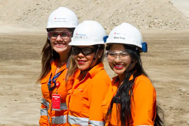 Mineras, mujeres, minería, cobre, inclusión Foto: Marcobre