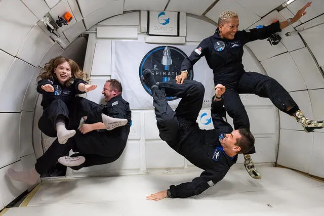 El documental de Netflix acerca de Inspiration4 ha revelado cómo los tripulantes tomaron la noticia de su selección para conseguir un asiento ofrecido por Jared Isaacman. Foto: SpaceX