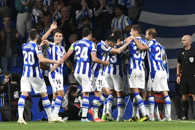 Real Sociedad. Foto: AFP