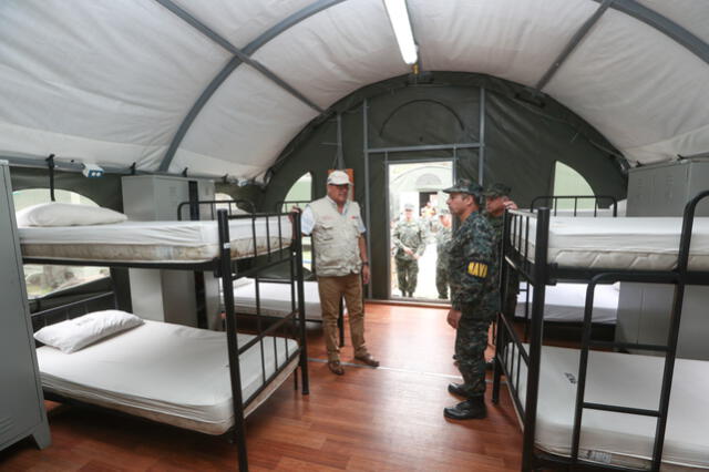 Base de la Marina de Guerra en apoyo a desastres ya opera en Huarochirí [FOTOS]