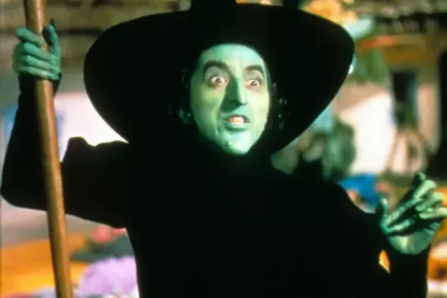 Margaret Hamilton en "El mago de Oz". Foto: Metro-Goldwyn-Mayer