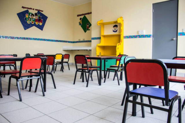 El colegio Trilce cuenta con educación inicial, primaria y secundaria.
