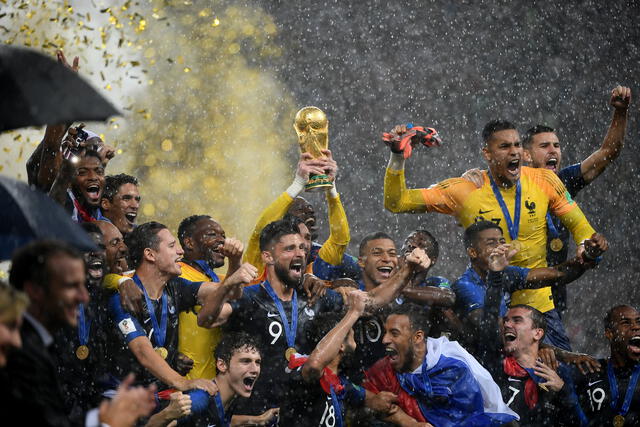 Francia campeón en Rusia. Foto: AFP