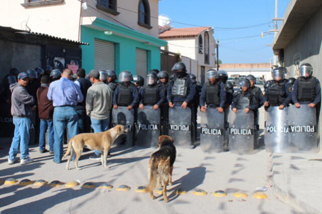 La Policía de México constantemente hace redadas en la localidad de Celaya para detener a miembros del cártel liderado por 'El Marro' (Foto: Alejandro Rojas/Cuartoscuro)