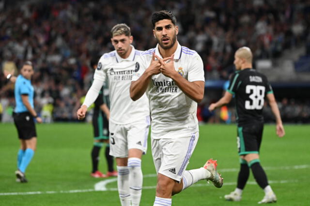 Marco Asensio. Foto: AFP
