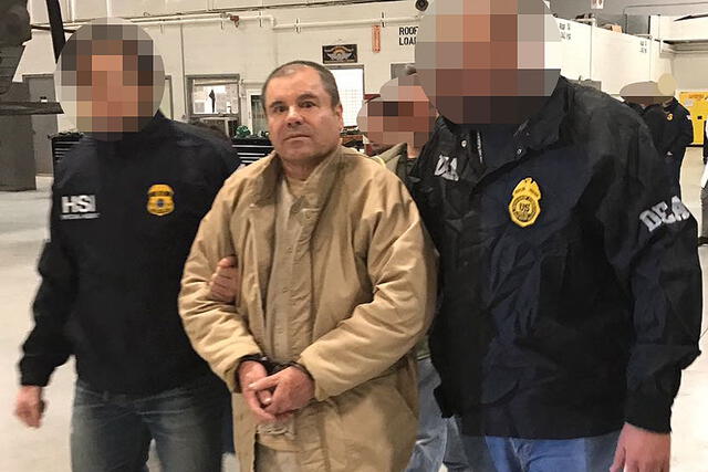 El Chapo Guzmán lleva preso más de 6 años en Estados Unidos. Foto: AFP
