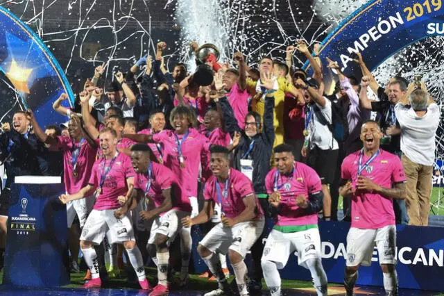 Independiente del Valle ganó la final de la Copa Sudamericana 2019 a Colón de Santa Fe. Foto: El Universo