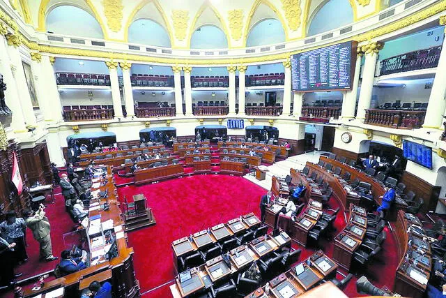 Congreso de la República. Foto: difusión