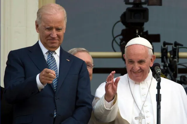 Papa Francisco felicita a Joe Biden por alcanzar la presidencia de EE. UU. Foto AFP (referencial )