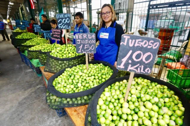 Precios de los alimentos en el Mercado Mayorista de Lima para hoy 11 de enero 