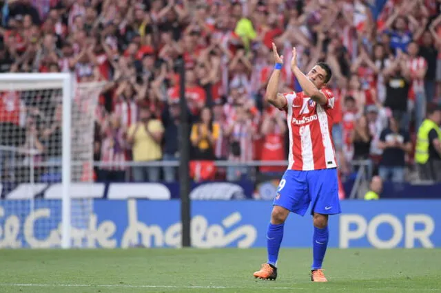 Luis Suárez disputó dos temporadas con el Atlético de Madrid. Foto: AFP