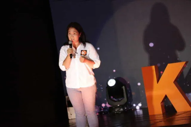 Keiko Fujimori cierre de campaña. Foto: John Reyes/GLR