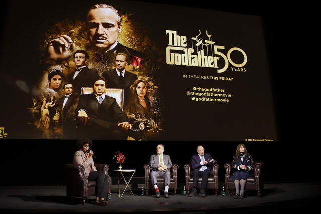 Presentación de El padrino en su 50° aniversario. Foto: Frazer Harrison/Getty Images/Paramount Pictures.