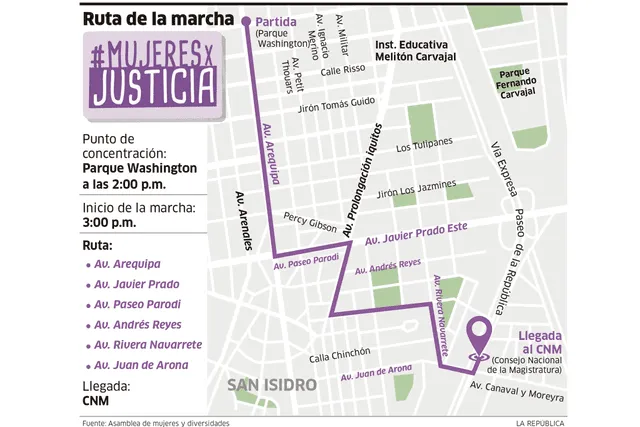 Marcha #NiUnaMenos: así se realzó movilización contra la violencia de género y corrupción [VIDEO] 