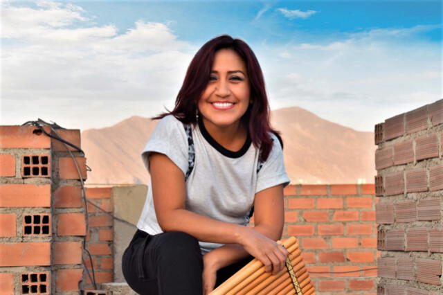 Ruth Huamaní, cantautora y directora de la agrupación Marú.