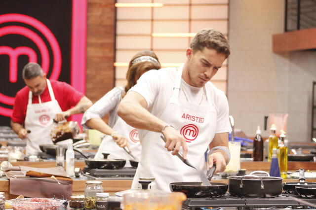 Aristeo podría ser el próximo eliminado de MasterChef Celebrity. Foto: Facebook MasterChef Mx.