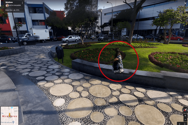 Google Maps: mujer 'mutilada' es captada en Miraflores y genera terror en miles [FOTOS]