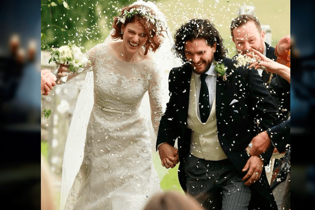 Así fue la espectacular boda de Kit Harington y Rose Leslie [FOTOS y VIDEO]