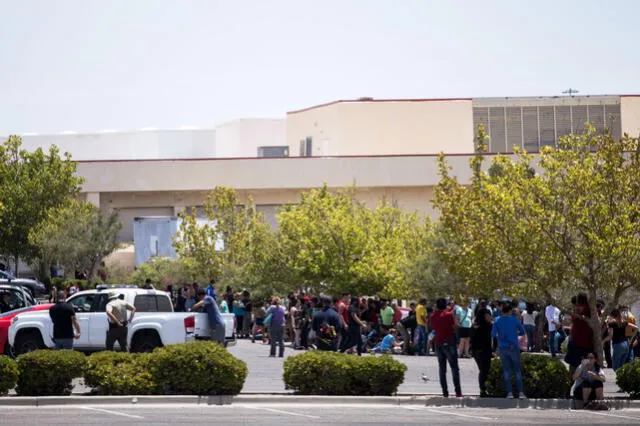 Veinte muertos y 26 heridos dejó el tiroteo este sábado en un centro comercial de El Paso, Texas. Foto: AFP.