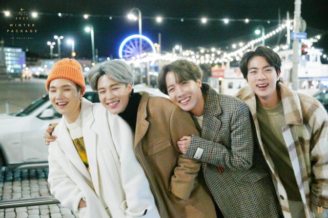 BTS en el Winter Package 2019. Foto: Big Hit