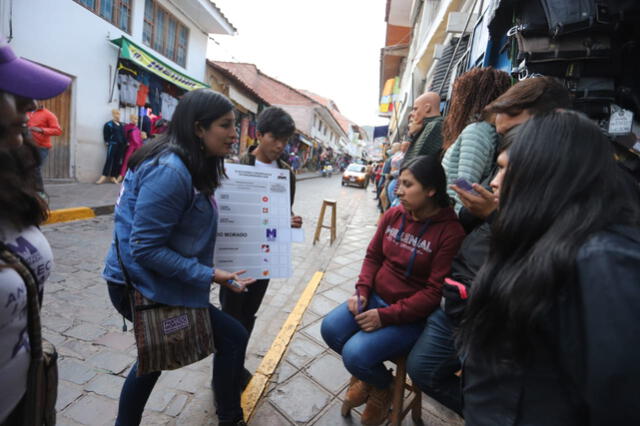 Campaña política en Cusco