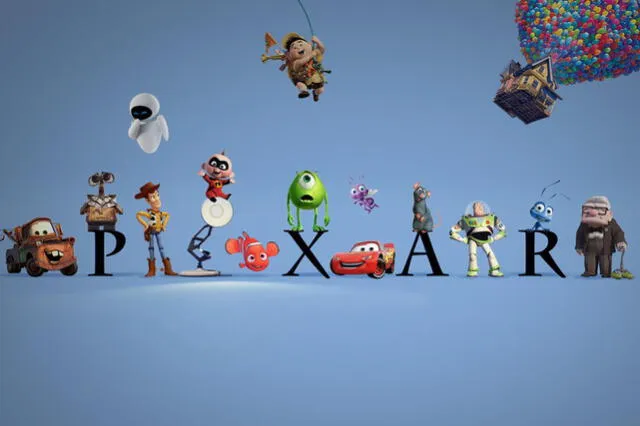 Logo de Pixar, empleados denuncian a Disney por censura de colectivo LGBTI.